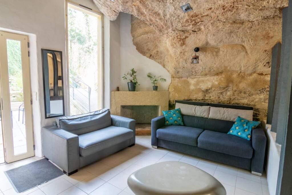 Maison Troglodytique Doue La Fontaine 外观 照片