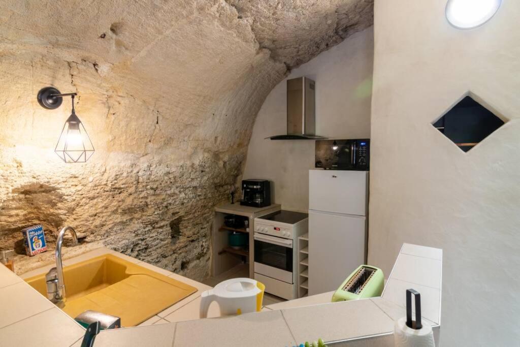 Maison Troglodytique Doue La Fontaine 外观 照片