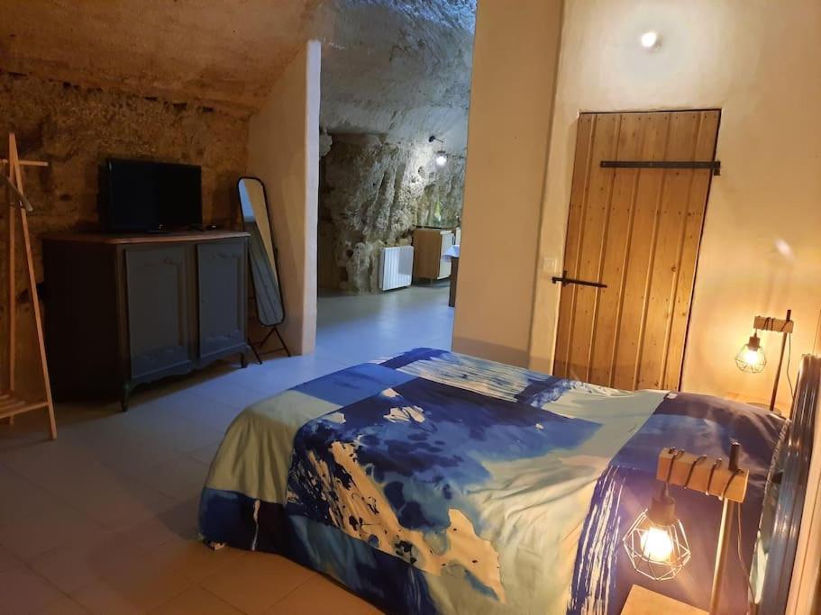 Maison Troglodytique Doue La Fontaine 外观 照片