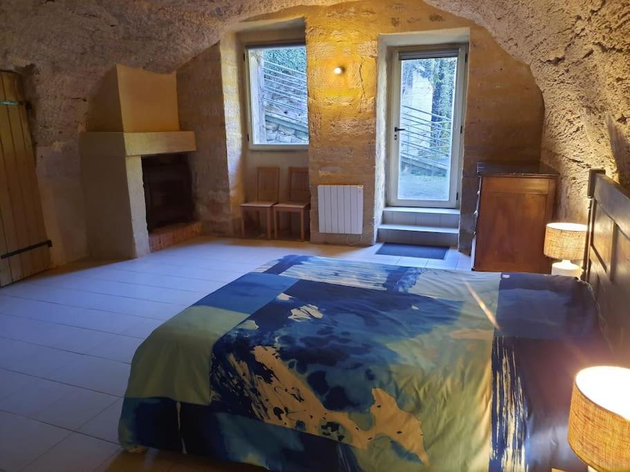Maison Troglodytique Doue La Fontaine 外观 照片