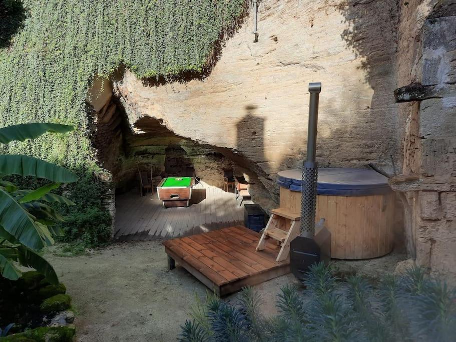 Maison Troglodytique Doue La Fontaine 外观 照片