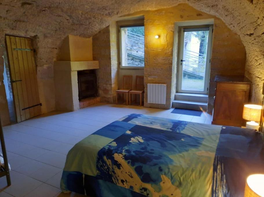 Maison Troglodytique Doue La Fontaine 外观 照片