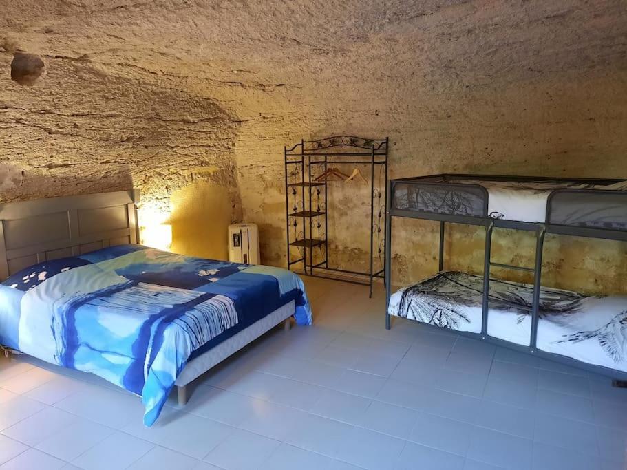 Maison Troglodytique Doue La Fontaine 外观 照片