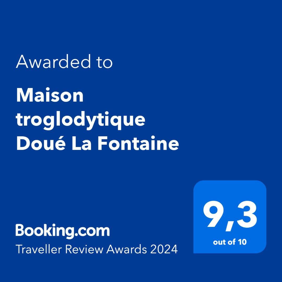 Maison Troglodytique Doue La Fontaine 外观 照片