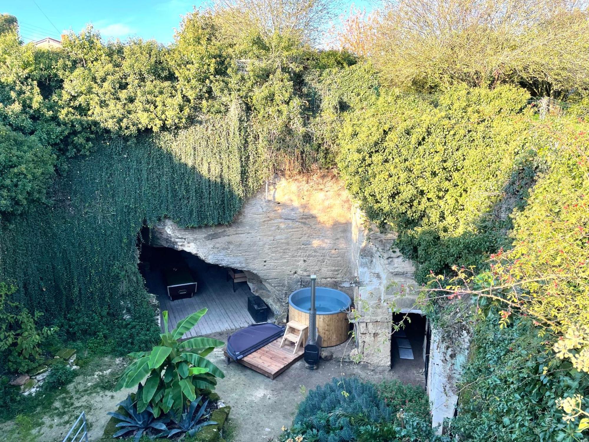 Maison Troglodytique Doue La Fontaine 外观 照片